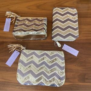 Stephanie Johnson Cosmetic Bags (NWT)